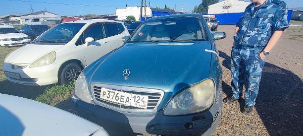 Легковой автомобиль Mercedes-Benz S500 4M, 2002 г.в., г/н Р376ЕА124, VIN WDB2200841A340004, № кузова WDB2200841A340004, цвет синий. Рабочее состояние не проверялось. Должник Бочкин А.Н. Обременения: Арест, запреты на рег. действия. Начальная цена продажи 723000,00 руб. Задаток 109000,00 руб. (пор. 2858)