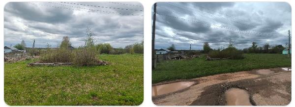 Остаток фундамента от здания, общ.пл.146,2кв.м., кад.№59:21:0410001:778 и земельный участок, земли населенных пунктов, для производственной деятельности, пл.318+/-6кв.м., кад.№59:21:0410001:104, соб-к: Олейников В. В., адрес: Пермский край, Карагайский район, д.Канюсята, ул. Центральная,8  (Сведения о зарегистрированных лицах отсутствуют).