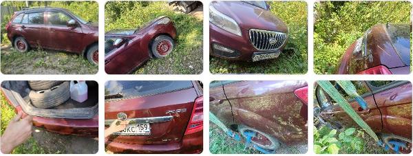 АМТС LIFAN X 60, г.в. 2016, г/н О368КС159, VIN X9W215800G0045588, имеются повреждения, соб-к: Жигунов М. А.