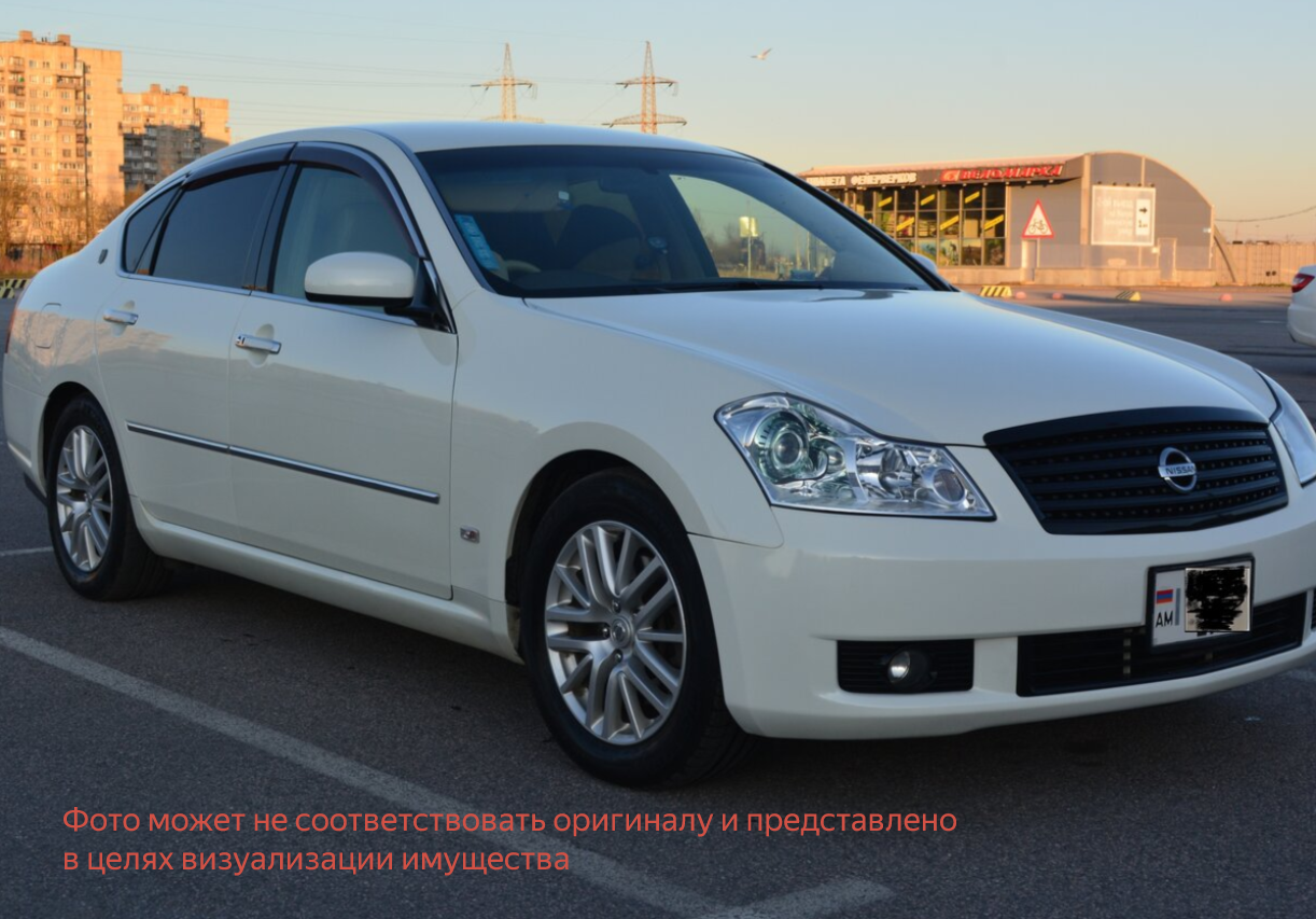 АМТС Ниссан Фуга, г.в.2004, г/н Н614ОЕ125, кузова PNY50300842, №двиг.409384В, соб-к Петриченко Д.Ю.