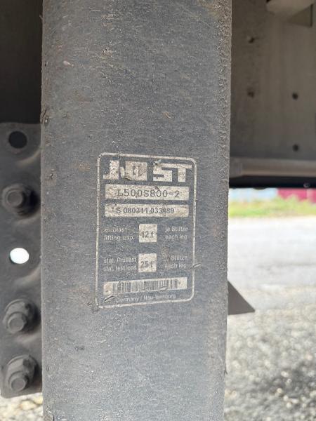 6. Полуприцеп бортовой , г/н ВА762263, марка/модель Шмитц SPR24/L1 13 6, VIN WSMS60800008771215, 2008 г.в. (45-у (2), ИП Турабова С.З. Кызы). Начальная стоимость 1 001 130,00 рублей.