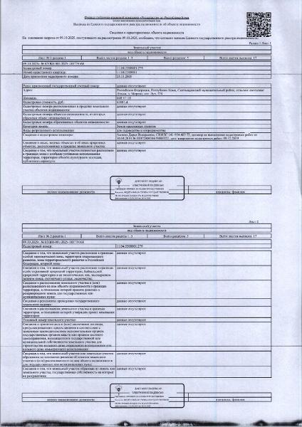 (№25-15-25) Земельный участок общей площадью 660 кв.м„ расположенный по адресу: Республика Коми, Сыктывдинский район, с. Лэзым, д. Морово, снт Луч, 278, кадастровый номер: 11:04:5508001:279, категория земель: земли населенных пунктов, виды разрешенного использования: для садоводства и огородничества. Должник Коковкин И.В. Начальная цена: 191 165 рублей. Обременение: арест.