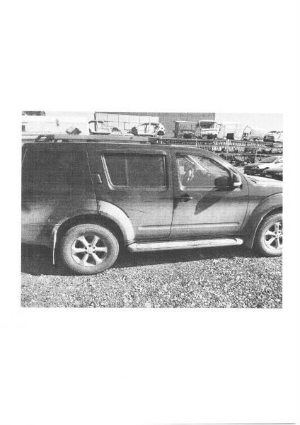 Транспортное средство, легковой универсал НИССАН PATHFINDER 2/5 D LE, 2008 г.в., г/н А400РТ72, VIN: VSKJVWR51U0309720,  рег.№ 72-010731(26);