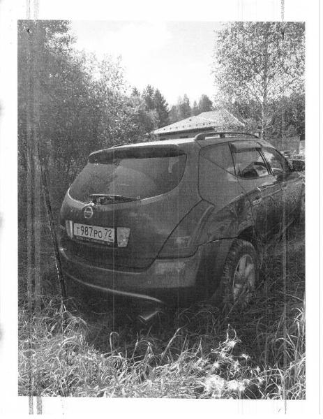 Транспортное средство легковой универсал МУРАНО SE 3.5, 2007 г.в., г/н Т987РО72, VIN: JN1TANZ50U0101564, рег.№ 72-010717(26);