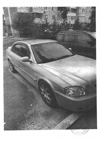 Транспортное средство, легковой автомобиль КИА MAGENTIS (GD2242), 2003 г.в., г/н А344НО72, VIN: X4XGD224240000261, рег.№ 72-011140